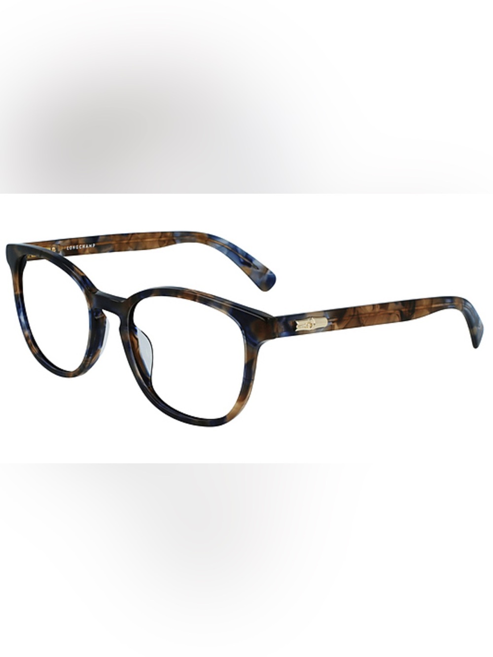 Longchamp Blue Brown Tortoiseshell Women's Prescription Glasses LO2686